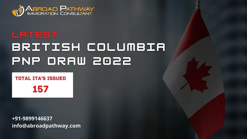 British Columbia PNP Draw Invites More than 157 candidates