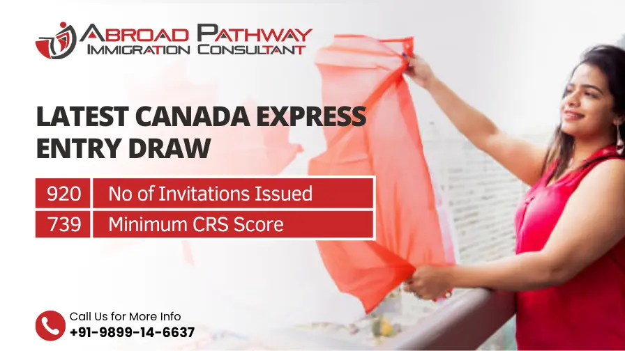 Canada Express Entry Draw- Issued 920 invitations on July 2, 2024