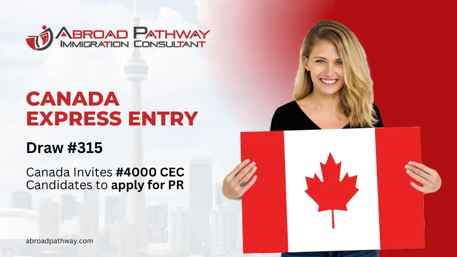 Canada Express Entry Draw CEC Candidates Invites 4000 Invitations for Permanent Residency